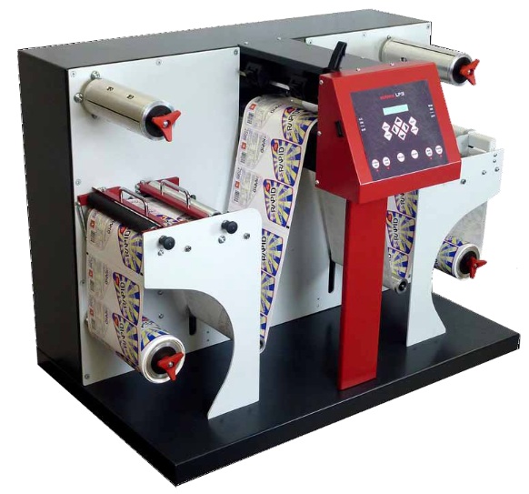 The Eclipse Label Cutter complements the RapidX1 press